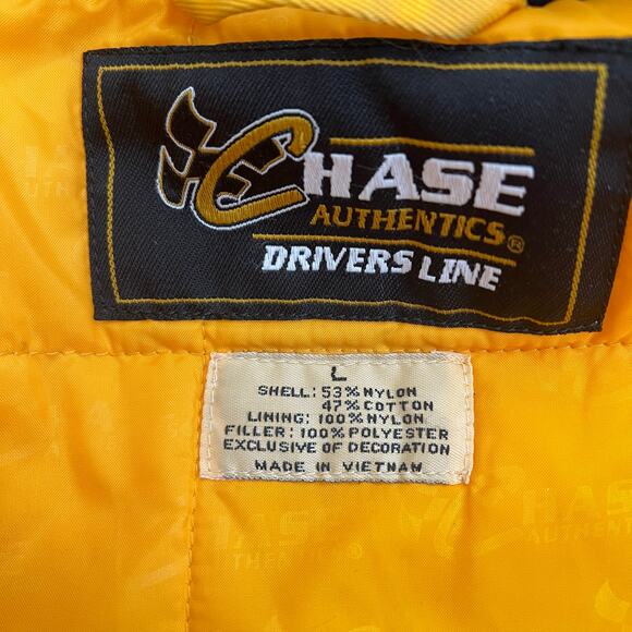 Chase Authentics Mens Matt Kenseth DeWalt Racing NASCAR Jacket Size L (B) - Picture 3 of 8